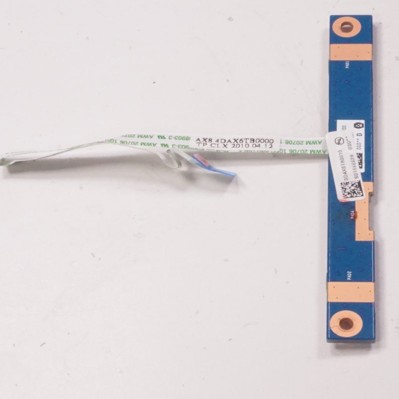 604521-001 Hp Touchpad Button Board G72-260US g72-253nr