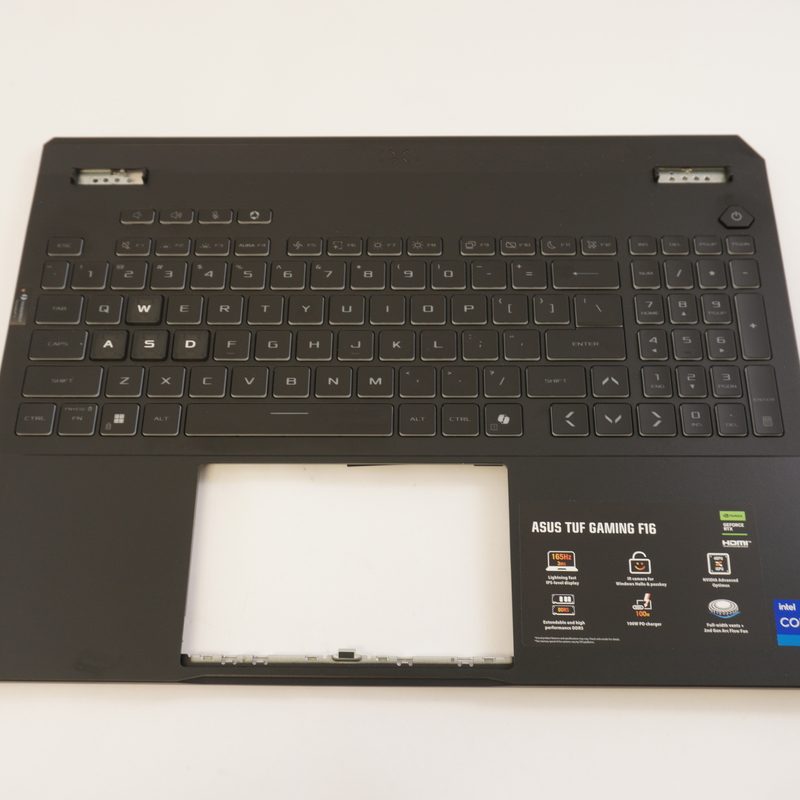6070B2529001 Asus US Palmrest Keyboard Jaeger Gray FX608JHR-DS74