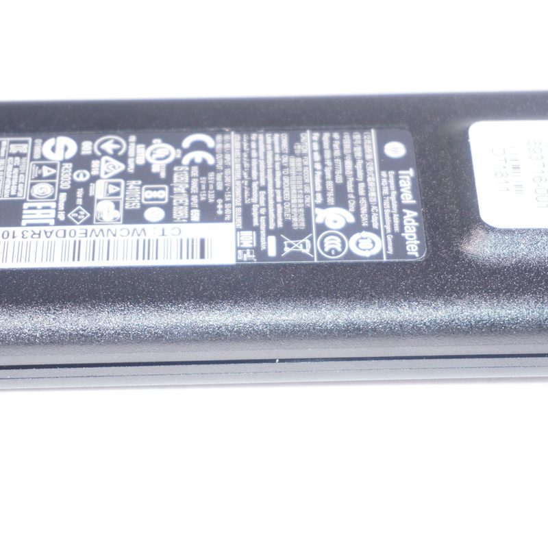 693716-001 Hp 65W 19.5V 3.33A Travel Adapter Npfc Smart
