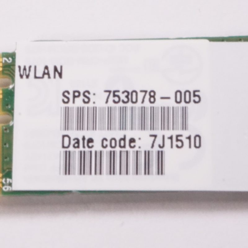 753078-005 Hp Wireless Card 13-R010DX X2 14-Z040WM split x2 detachable pc