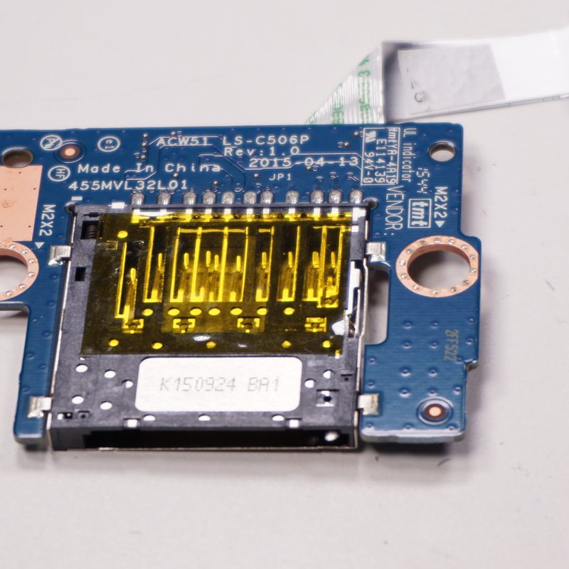 813019-001 Hp Card Reader Board 15-AH155NR M6-P114DX M6-P113DX