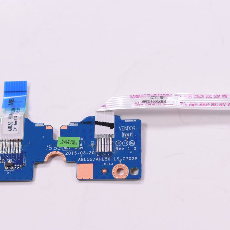813954-001 Hp Touchpad Button Board 15-AC133DS 15-AC121DX 15-AF131DX