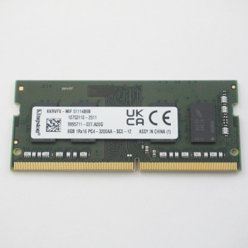 9995711-027.A00G Kingston 8GB DDR4 PC4-3200AA SO-DIMM