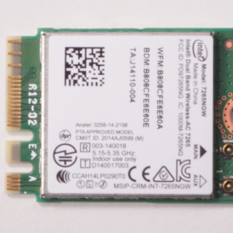 AC-7265NGW Asus Wireless Card C300SA-DH02-RD