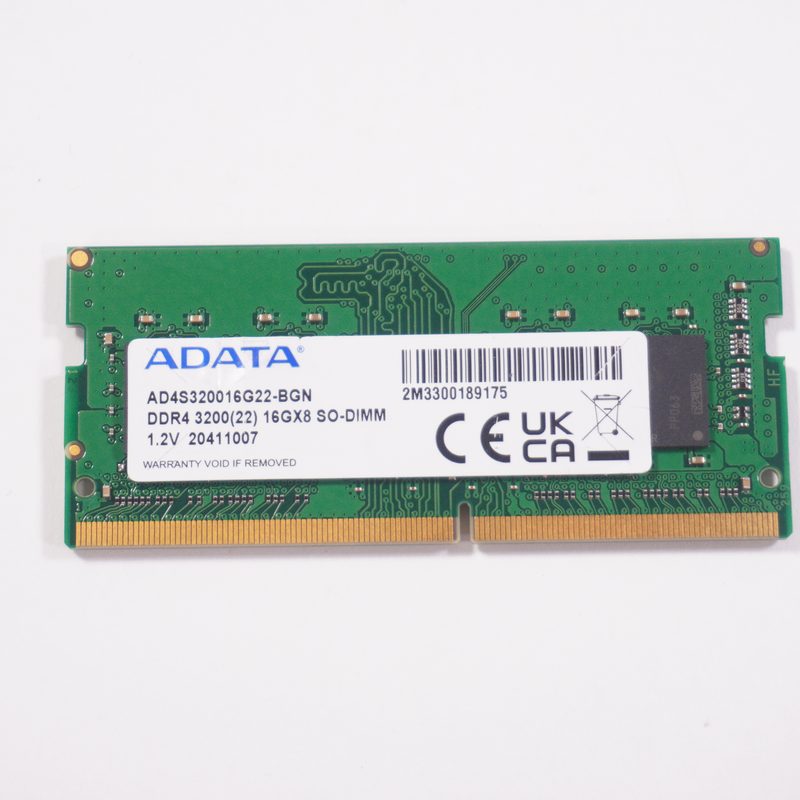 AD4S320016G22-BGN Adata 16GB DDR4 3200(22) 16GX8 SO-DIMM 1.2V ADATA