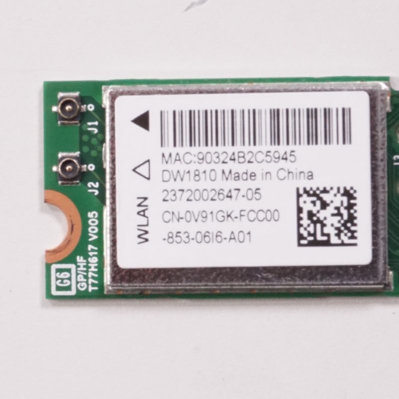 CN-0V91GK Dell Wireless Card I3475-A845BLK-PUS