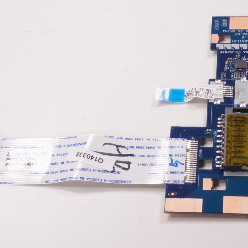 K000889010 Toshiba Card Reader Board With Cable BC55-B5202 bc55t-b5110