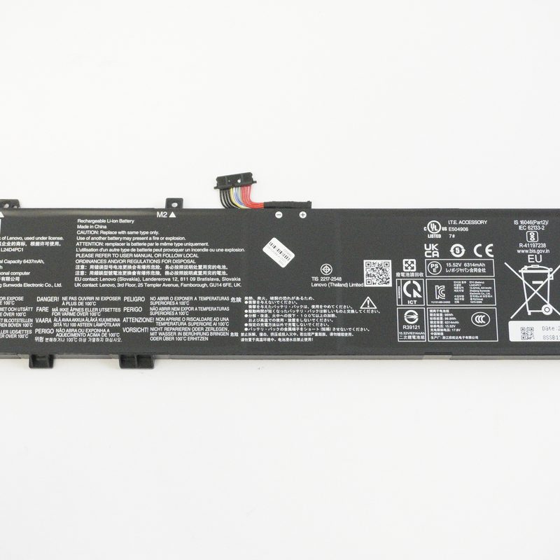 L24D4PC1 Lenovo 99.9Wh 6437mAh 15.52V Battery 83F50012US