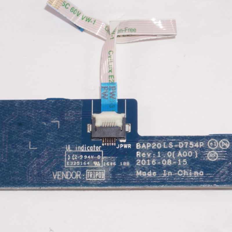 LS-D754P Dell Power Button Board AW17R4-2727