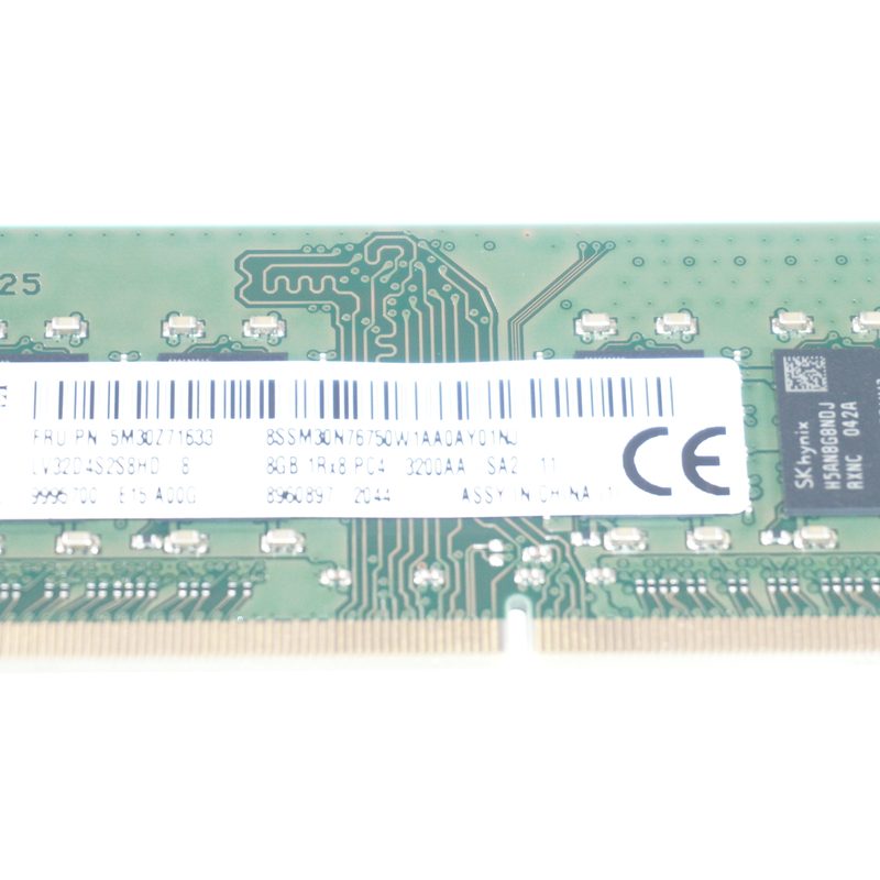 LV32D4S2S8HD-8 Kingston 8GB PC4-3200AA 3200Mhz DDR4 SO-DIMM Memory