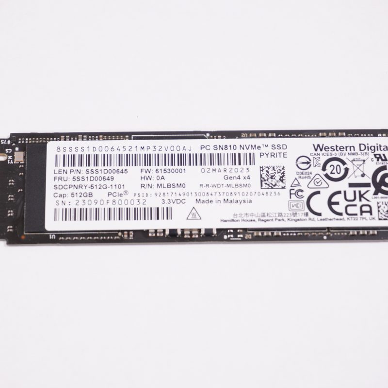 M54701-002 Hp 512GB PCIe NVMe Gen4x4 M.2 2280 SSD Drive