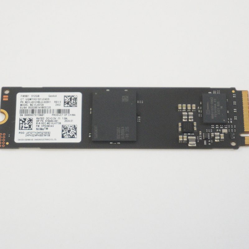 MZVL4512HBLU-00BH1 Samsung 512GB PCIe NVMe Gen4x4 M.2 2280 SSD Drive