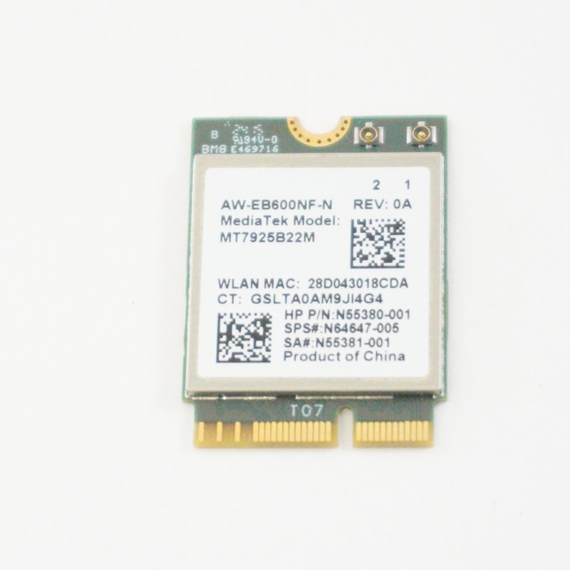 N64647-005 Hp Wireless Card M.2 2230 MT7925 BT5.4
