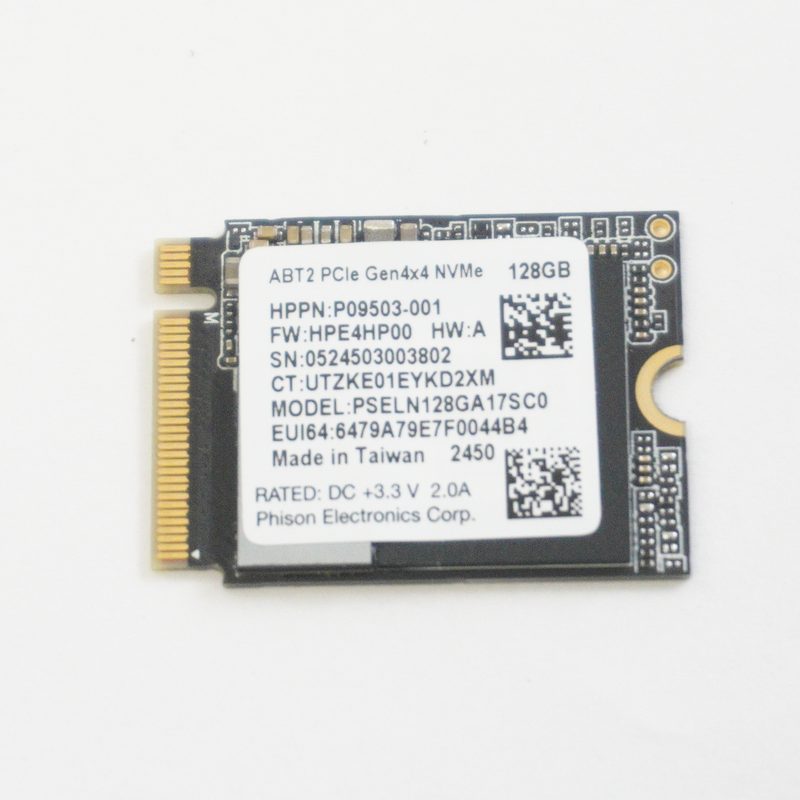 PSELN128GA17SC0 Hp ABT2 PCIE GEN4X4 NVME 128GB SSD