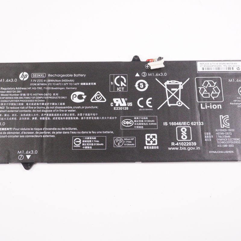 SE04XL Hp 41 Wh 5400mAh 7.7v Battery