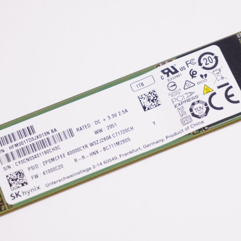 03B03-00432700 Asus 1TB PCIe NVMe Gen4x4 SSD Drive GU605MZ-G16.U94080