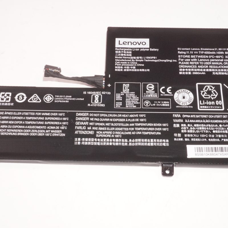 5B10K88047 Lenovo  4050mah 45w 11.1v Battery 81HY0001US CHROMEBOOK C330