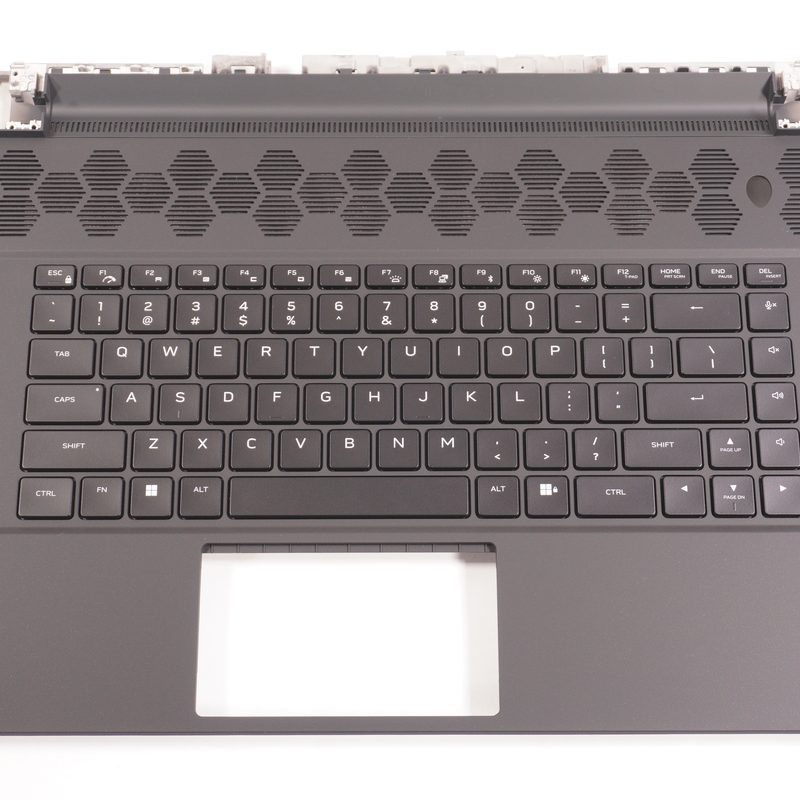 CN-08TDGJ Alienware US Palmrest Keyboard Black AWM16-7602BLK-PUS
