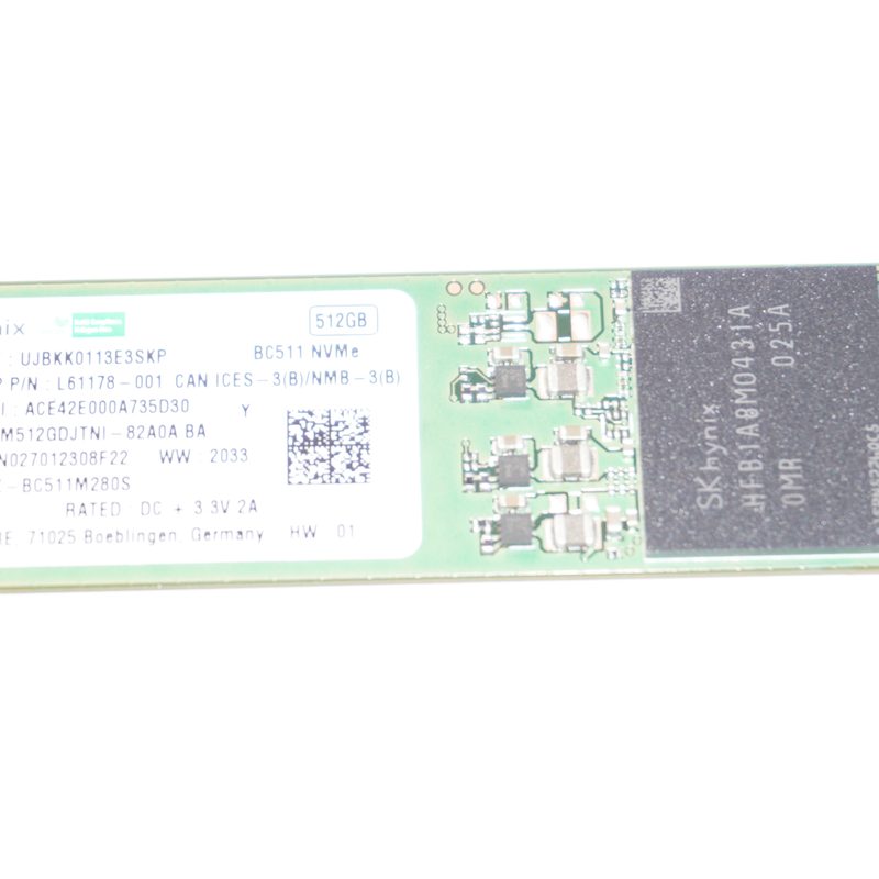 HFM512GDJTNI-82A0A Hynix 512GB PCI Express 3.0 NVMe M.2 2280 Internal Solid State Drive