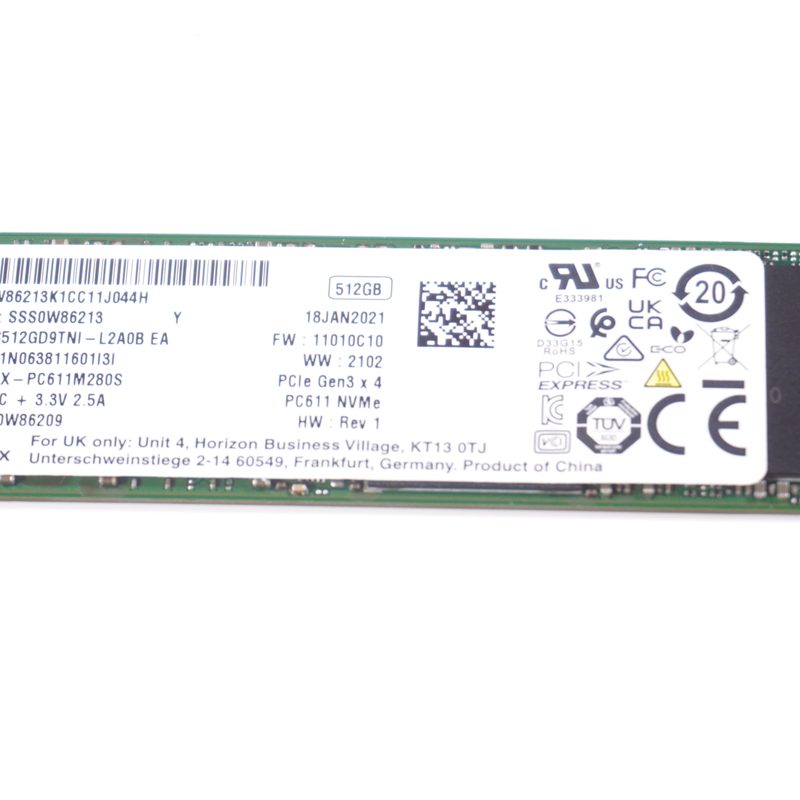 HFS512GD9TNI-L2A0B Hynix 512GB PCIe Gen3 x 4 NVMe SSD Drive