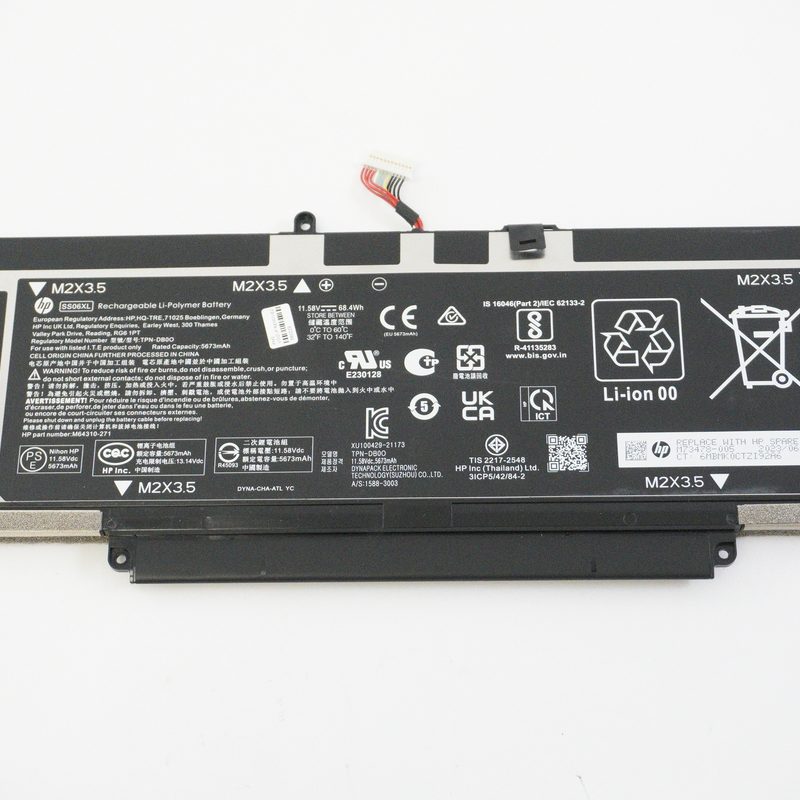 M73476-006 Hp 68.4W 5673Mah 11.58V Battery HP DRAGONFLY G4
