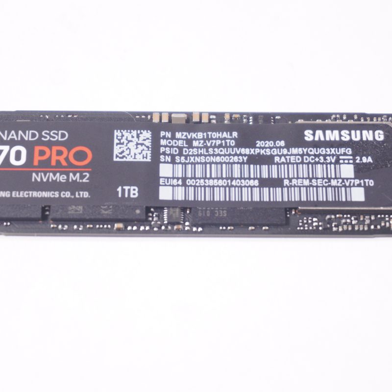 MZ-V7P1T0 Samsung 970 PRO 1TB MLC PCIe NVMe SSD Drive