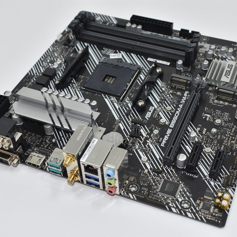 PRIMEB550MAWIFI Asus Prime B550M-A AMD B550 Socket AM4 Motherboard No IO Shield Plate